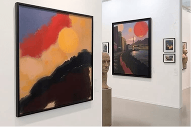 Contemporary art gallery