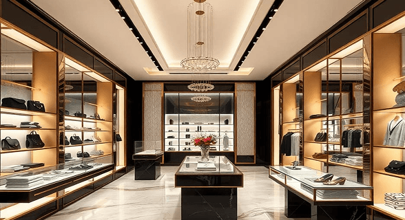 luxury boutique interior design