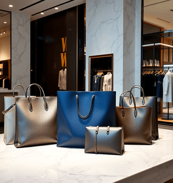 luxury shopping bags